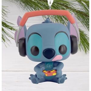 New Hallmark Disney Stitch Gamer Funko POP! Lilo & Stitch Ornament 2025